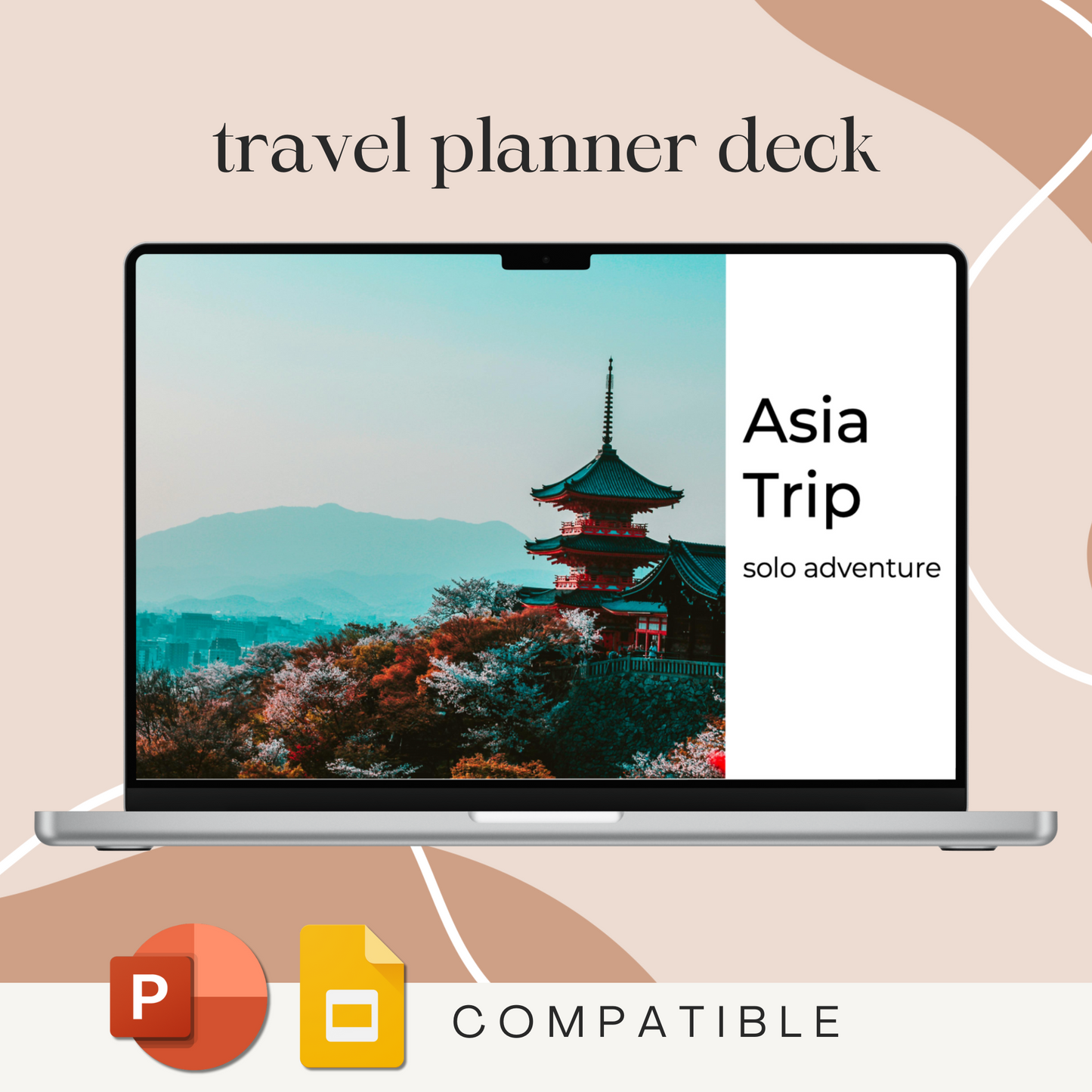 Travel Planner Asia Template | PowerPoint Slides