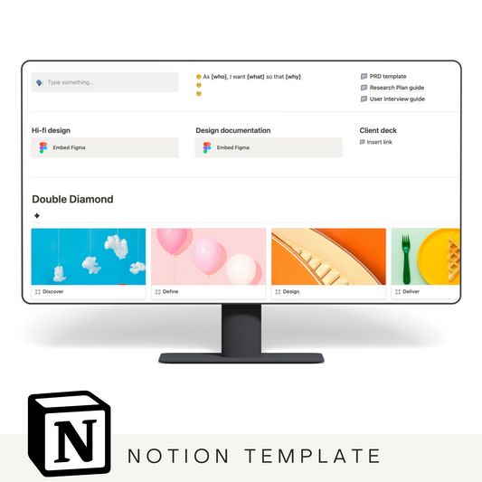 UX Client Project Manager | Notion Template